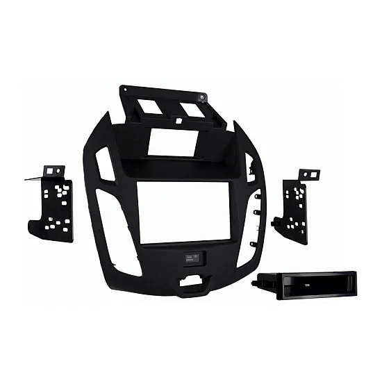 Ford Transit Connect (2014-2019) Single/Double DIN Fascia (With Display/ Matt Black) Ford Transit Connect (2014-2019) Single/Double DIN Fascia (With Display/ Matt Black)