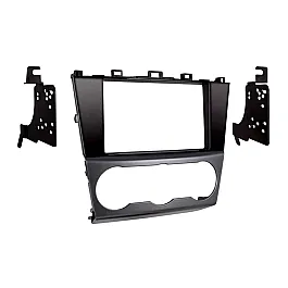 Subaru Impreza, XV (2015 Onwards) Double DIN Car Stereo Fascia Adapter (SILVER/GLOSS BLACK)