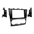 Subaru Impreza, XV (2015 Onwards) Double DIN Car Stereo Fascia Adapter (SILVER/GLOSS BLACK)