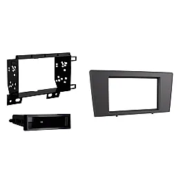 Volvo C70, S60, V70, XC70 Single/ Double DIN Car Stereo Fascia Adapter Panel (GREY)