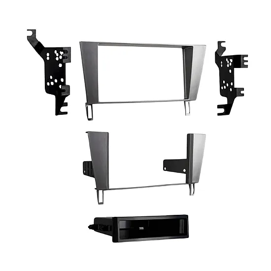 Lexus SC430 (2002-2010) Single / Double DIN Car Stereo Fascia Adapter Panel (SILVER)