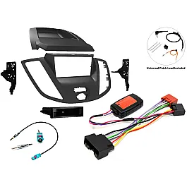 Car Stereo Fitting Kit - Ford Transit V363 - Dark Grey Car Stereo Fitting Kit - Ford Transit V363 - Dark Grey