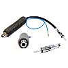 Audi A2, A4, A6 Standard Rear Amplified Single DIN Car Stereo Upgrade Fitting Kit
