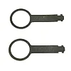 Audi A2, A4, A6 Standard Rear Amplified Single DIN Car Stereo Upgrade Fitting Kit