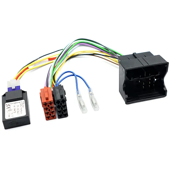Skoda Fabia, Romster Single DIN Car stereo Upgrade Fitting Kit Double Fakra