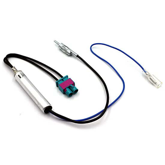 Skoda Fabia, Romster Single DIN Car stereo Upgrade Fitting Kit Double Fakra