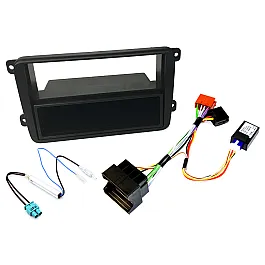 Volkswagen (Composition/ Discover) Single DIN Car Stereo Upgrade Fitting kit (Without SWC)