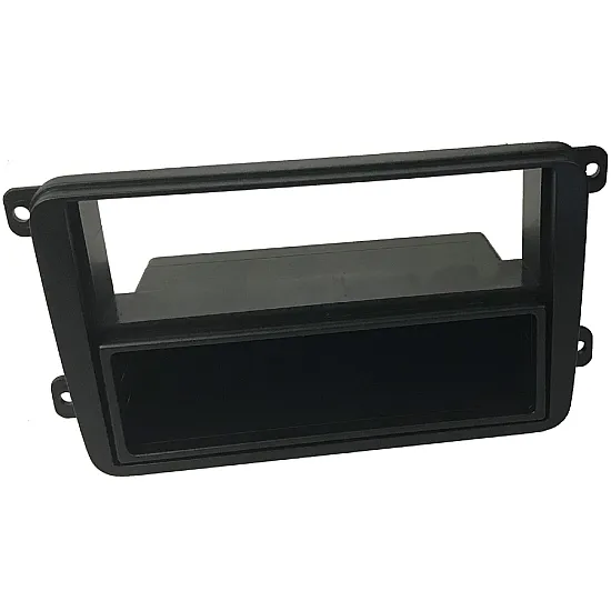 Skoda with RCD210 Radio Single DIN Stereo Upgrade Fascia, SWC Fitting Kit