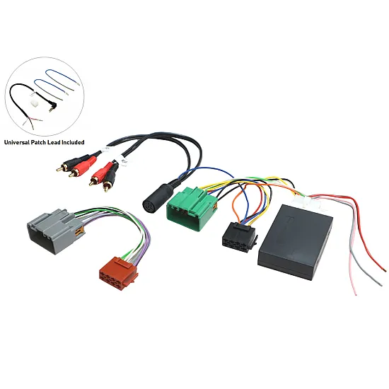 Volvo S60, V70, XC70 Single/Double DIN Car Stereo Fitting Upgrade Kit with SWC