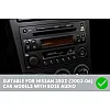 Nissan 350Z (2003-2005) Single / Double DIN Car Stereo Upgrade Fitting Kit (BOSE AUDIO) Nissan 350Z (2003-2005) Single / Double DIN Car Stereo Upgrade Fitting Kit (BOSE AUDIO)