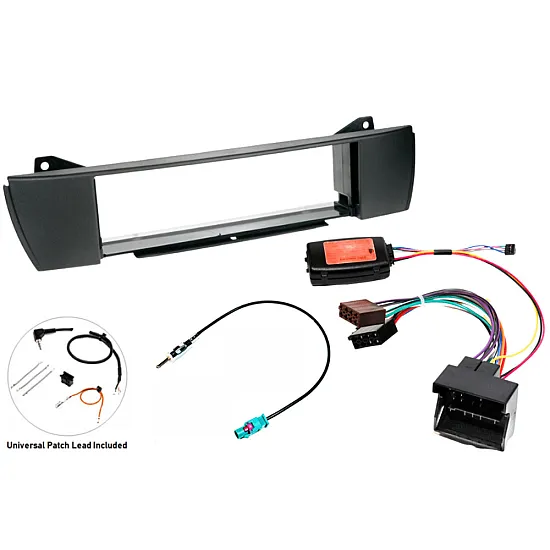BMW Z4 (E85/E86) Single DIN Car Stereo Fascia, SWC Upgrade Fitting Kit BMW Z4 (E85/E86) Single DIN Car Stereo Fascia, SWC Upgrade Fitting Kit