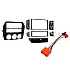 Mazda MX-5 (2005-2009) Single / Double DIN Car Stereo Fitting Kit (WITHOUT SWC)