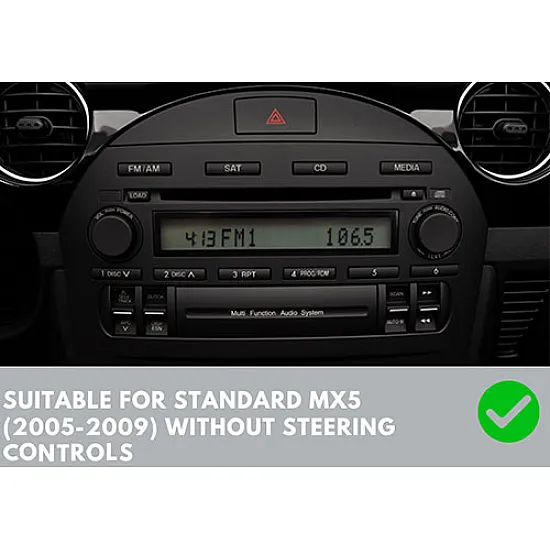 Mazda MX-5 (2005-2009) Single / Double DIN Car Stereo Fitting Kit (WITHOUT SWC)