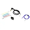 Audi A3 (2006-2013) Single/Double DIN Car Stereo Fitting Kit (REAR AMPLIFIED)
