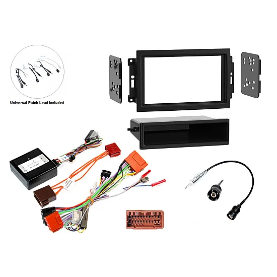 Jeep (2006-2012) Single/ Double DIN Car Stereo Fitting Kit Jeep (2006-2012) Single/ Double DIN Car Stereo Fitting Kit