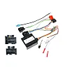 SAAB 9-3 (2006-2013) Double DIN Car Stereo Fascia SWC Upgrade Fitting Kit