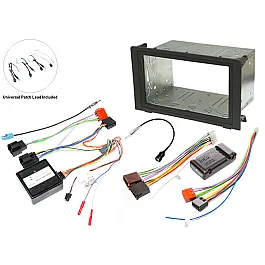 SAAB 9-3 (2006-2013) Double DIN Car Stereo Fascia SWC Upgrade Fitting Kit