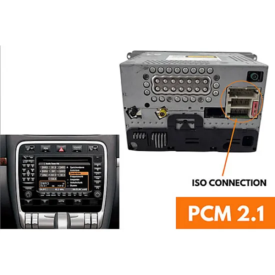 Porsche Cayenne (2003-2006) Single/ Double DIN Car Stereo Fitting Kit (BOSE AUDIO)
