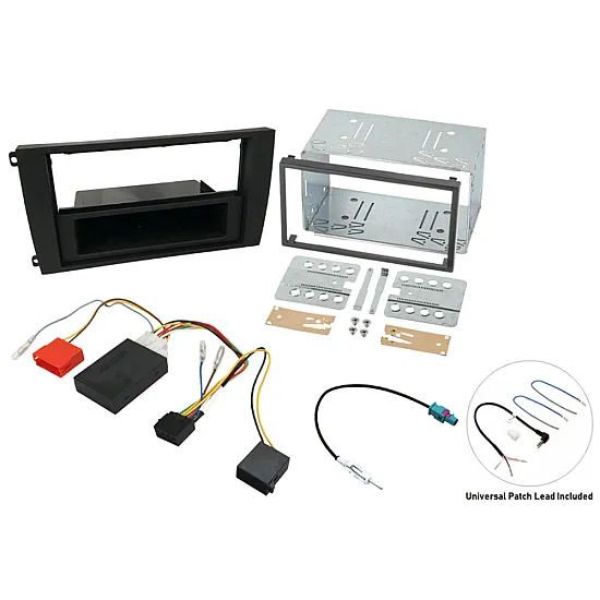 Porsche Cayenne (2003-2006) Single/ Double DIN Car Stereo Fitting Kit (STANDARD AUDIO)