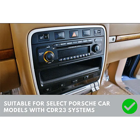 Porsche Cayenne (2003-2006) Single/ Double DIN Car Stereo Fitting Kit (STANDARD AUDIO)