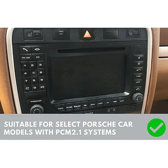 Porsche Cayenne (2003-2006) Single/ Double DIN Car Stereo Fitting Kit (STANDARD AUDIO)
