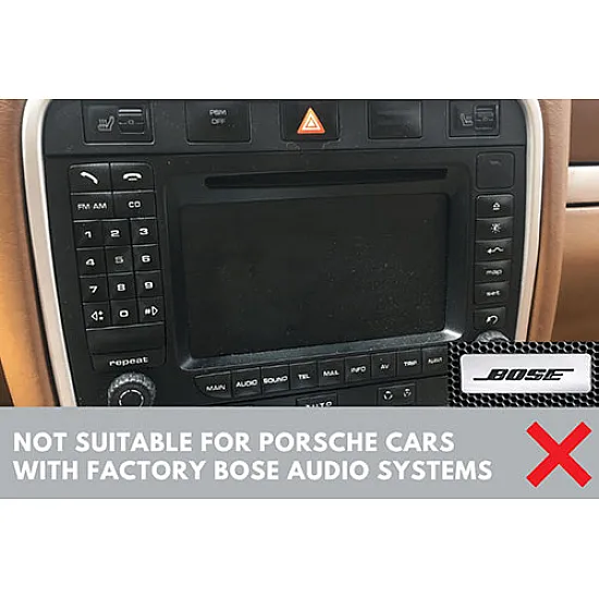 Porsche Cayenne (2003-2006) Single/ Double DIN Car Stereo Fitting Kit (STANDARD AUDIO)