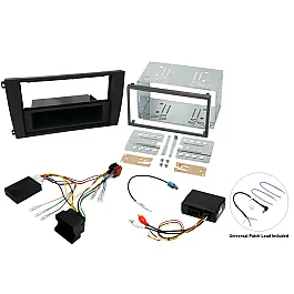 Porsche Cayenne (2007-2009) Single/ Double DIN Car Stereo Fitting Kit (CDR30/ PCM3.0/ BOSE AUDIO)