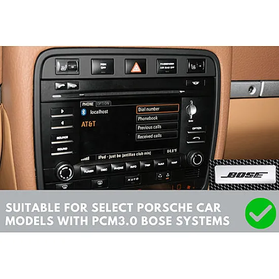 Porsche Cayenne (2007-2009) Single/ Double DIN Car Stereo Fitting Kit (CDR30/ PCM3.0/ BOSE AUDIO)