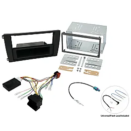 Porsche Cayenne (2007-2009) Single/ Double DIN Car Stereo Fitting Kit (CDR30/ PCM3.0/ STANDARD AUDIO)
