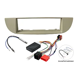 Abarth / Fiat 500 (2008-2016) Single DIN Car Stereo Fitting Kit (PEARL BEIGE)
