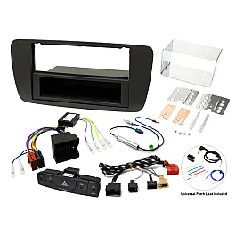 Seat Ibiza (2014-2017) Single/ Double DIN Car Stereo Upgrade Fitting Kit (MATT BLACK)