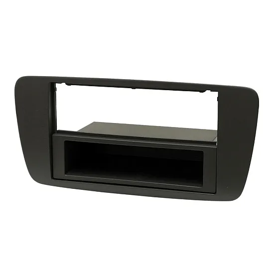 Seat Ibiza (2014-2017) Single/Double DIN Car Stereo Upgrade Fitting Kit (METALLIC BLACK)