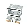 Seat Ibiza (2014-2017) Single/Double DIN Car Stereo Upgrade Fitting Kit (METALLIC BLACK)