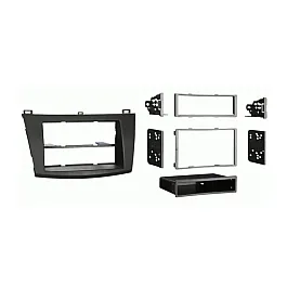 Mazda 3 (2009-2013) Single/ Double DIN Car Stereo Fascia SWC Fitting Kit