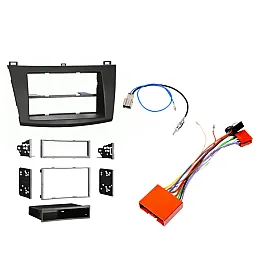 Mazda 3 (2009-2013) Single / Double DIN Car Stereo Fitting Kit (WITHOUT SWC)