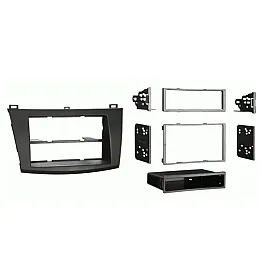 Mazda 3 (2009-2013) Single / Double DIN Car Stereo Fitting Kit (WITHOUT SWC)