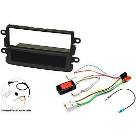 Dacia Duster Dokker Lodgy Logan Sandero Single DIN Car Stereo SWC Fitting Kit