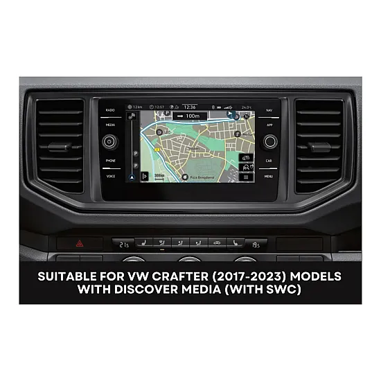 MAN TGE (2017-2023) Single DIN Car Stereo Fascia, SWC Fitting Kit MAN TGE (2017-2023) Single DIN Car Stereo Fascia, SWC Fitting Kit
