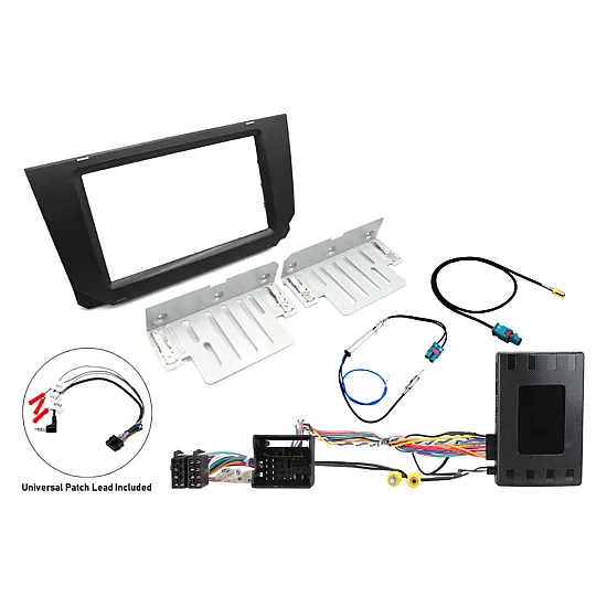 Seat Arona, Ibiza Double DIN Car Stereo Fascia SWC Fitting Kit