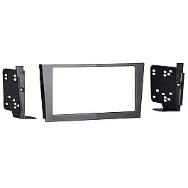 Vauxhall Double DIN Car Stereo Upgrade Fitting Kit With CAN Ignition Charcoal Metallic