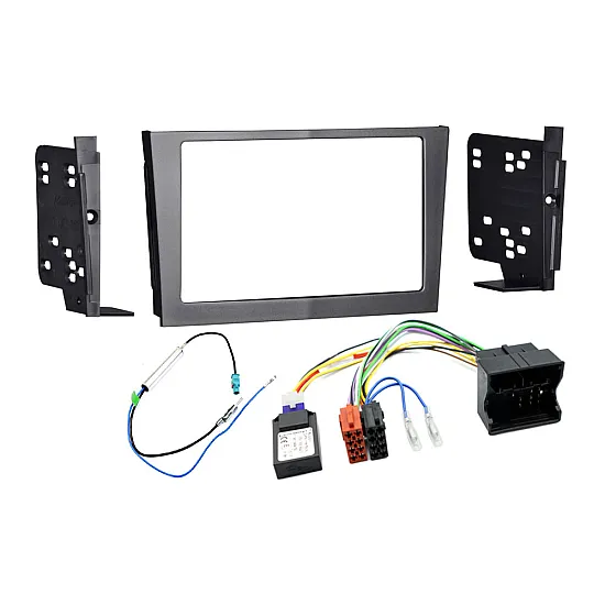 Holden Double DIN Car Stereo Upgrade Fitting Kit with CAN Ignition (CHARCOAL METALLIC)