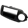 Toyota Yaris (2017-2020) Single DIN Car Stereo Upgrade Fitting Kit (MATT BLACK)