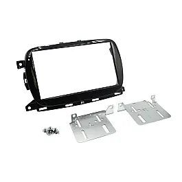 Abarth/ Fiat 500 (2016-2021) Double DIN Car Stereo Upgrade Fitting Kit (Uconnect 5 Inch)