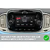 Abarth/ Fiat 500 (2016-2021) Double DIN Car Stereo Upgrade Fitting Kit (Uconnect 5 Inch)