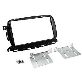 Abarth, Fiat 500 (2016-2021) Double DIN Car Stereo Upgrade Fitting Kit (STANDARD RADIO)