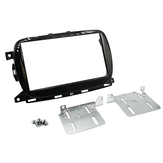 Abarth, Fiat 500 (2016-2021) Double DIN Car Stereo Upgrade Fitting Kit (STANDARD RADIO)