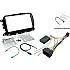Abarth, Fiat 500 (2016-2021) Double DIN Car Stereo Upgrade Fitting Kit (STANDARD RADIO)