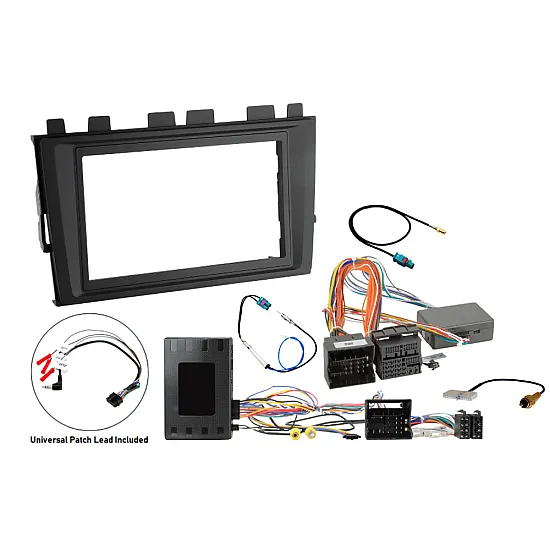 VW Transporter T6.1 (2019-2023) Double DIN Stereo Fitting Kit with SWC, Camera & E-Call Retention