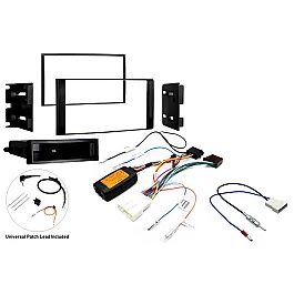 Nissan NV200 (2010-2019) Single/ Double DIN Car Stereo Fascia SWC Upgrade Fitting Kit