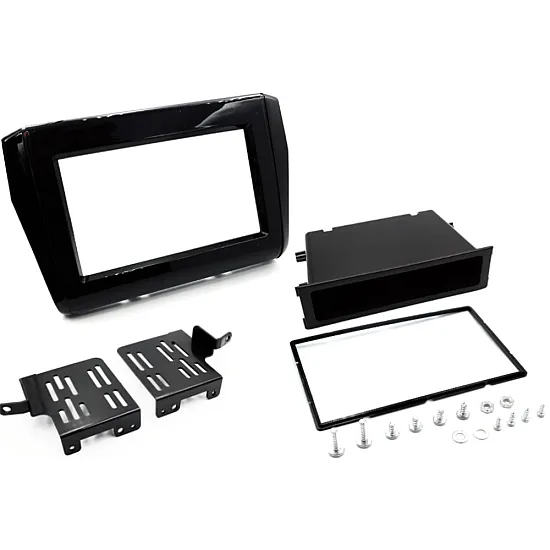 Suzuki Swift 2017+ Single/ Double DIN Car Stereo Upgrade Fitting Kit WITH SWC (GLOSS BLACK) Suzuki Swift 2017+ Single/ Double DIN Car Stereo Upgrade Fitting Kit WITH SWC (GLOSS BLACK)